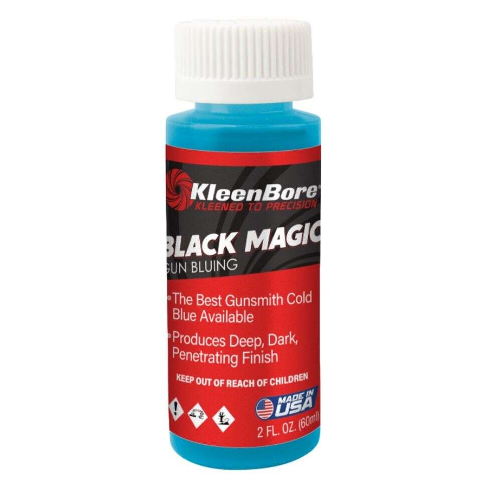 Cleaning Equipment Pro Shot Products 4.50" BLACK MAGIC BLUING SOLUTION 2OZ BOTTLE